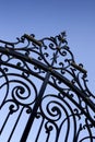 Wrought iron gate