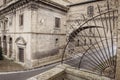 Wrought Iron and Stone: A Glimpse of Tafalla\'s Heritage Royalty Free Stock Photo