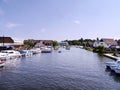 Wroxham area, Norfolk Broads, England Royalty Free Stock Photo