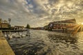 Wroxham at Sunset