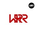 WRR Logo Letter Monogram Design Royalty Free Stock Photo