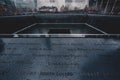 WTC Memorial Plaza, Manhattan, New York City. Royalty Free Stock Photo