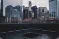 WTC Memorial Plaza, Manhattan, New York City.