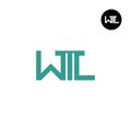 WTL Logo Letter Monogram Design Royalty Free Stock Photo