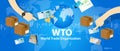 WTO World Trade Organization Royalty Free Stock Photo