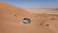 Dune Bashing in Desert of Oman