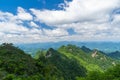 The charming summer scenery of Wudang Mountain in China