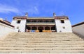 Buildings of the wudangzhao temple in baotou city, adobe rgb Royalty Free Stock Photo