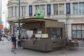 The Wuerstelstand sausage stand in front of Albertina, Vienna