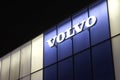 Close up VOLVO brand store logo