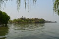 Wuhan East Lake ecotourism scenic area Royalty Free Stock Photo