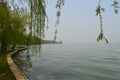 Wuhan East Lake ecotourism scenic area Royalty Free Stock Photo