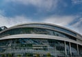 Wuhan international convention center in china Royalty Free Stock Photo