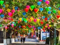 During the Wuhan pneumonia epidemic, only sporadic tourists visited the Huizhou West Lake tourist scenic spot