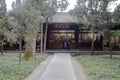 Tourists visit wuhou temple, adobe rgb