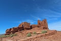 Wukoki pueblo in Wupatki National Monument near Flagstaff, Arizona Royalty Free Stock Photo