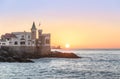 Wullf Castle - Castillo Wulff - at sunset - Vina del Mar, Chile