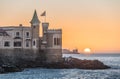 Wullf Castle - Castillo Wulff - at sunset - Vina del Mar, Chile