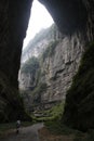 Scenery in Wulong Tiankeng Three Bridges, Chongqing, China