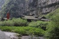 Zhang Yi Mou`s inn in Wulong Tiankeng Three Bridges, Chongqing, China