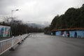 Entrance of Wulong Tiankeng Three Bridges, Chongqing, China