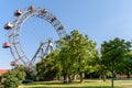 The Wurstelprater Amusement Park (Prater) In Vienna Royalty Free Stock Photo