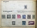 Wurtemberg rare stamp collection and investment, culture and history