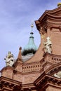 Neumunster church in Wurzburg, Germany Royalty Free Stock Photo