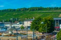Wurzburg, Germany, August 11, 2022: View of the main train stati