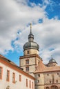 Wurzburg town, Germany. Fortress Marienberg, details. Sunny day Royalty Free Stock Photo