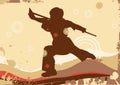 Wushu Royalty Free Stock Photo