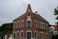 Wustrow, Germany  23 June 2021,   The former Imperial Post Office in Wustrow Royalty Free Stock Photo