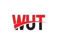WUT Letter Initial Logo Design Vector Illustration Royalty Free Stock Photo