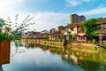 Historic scenic old town Wuzhen, China Royalty Free Stock Photo