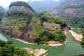 Wuyi mountain , the danxia geomorphology scenery in China