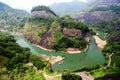 Wuyi mountain , the danxia geomorphology scenery in China