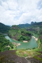 Wuyi mountain landscape Royalty Free Stock Photo