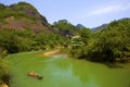 Wuyi mountain scenery in China Royalty Free Stock Photo