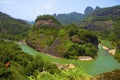 Wuyi mountain scenery in China Royalty Free Stock Photo