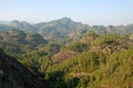 Wuyishan mountains in Fujian Province, China