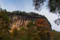 Wuyishan mountains in Fujian Province, China. View of DaWang Peak