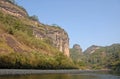 Nine Bends River at Wuyishan Mountains, Fujian Province, China