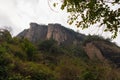 Wuyishan mountains in Fujian Province. View of DaWang Peak in Wuyishan, China