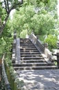 Wuzhen, 4th may: Stone Bridge over dongshi river of the Historic museum Town Wuzhen Dongzha Royalty Free Stock Photo