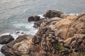 Wuzhizhou Island, rocky beach of Wuzhizhou Island