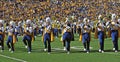 WVU Pride of West Virginia marching band Royalty Free Stock Photo