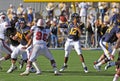 WVU quarterback Geno Smith - pass Royalty Free Stock Photo