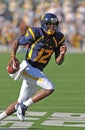 WVU quarterback Geno Smith scrambles Royalty Free Stock Photo
