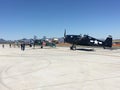 WW2 aircraft at a warbirds airshow in Arizona Royalty Free Stock Photo