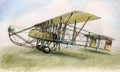 WW1 Maurice Farman MF7 Royalty Free Stock Photo